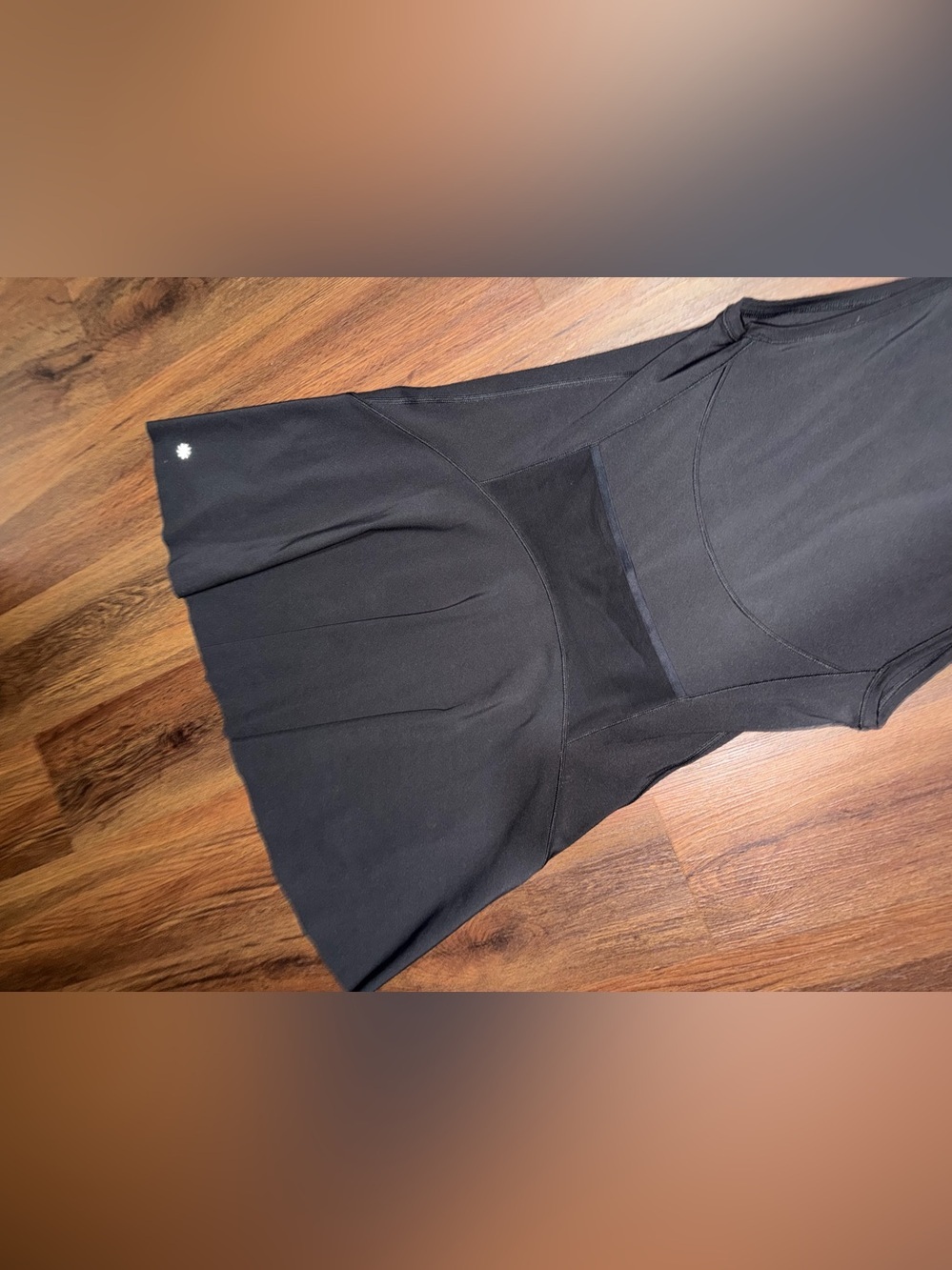 Nwot Athleta ACE Tennis Dress Jersey Dress black casual active summer 90$ - Picture 8 of 9